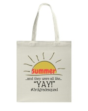 3RD GRADE SQUAD Tote Bag tile