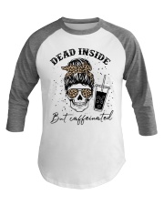 CAFFEINATED Baseball Tee tile
