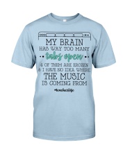 MY BRAIN HAS WAY TOO MANY TABS OPEN Classic T-Shirt front