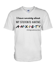 3rd Grade V-Neck T-Shirt tile