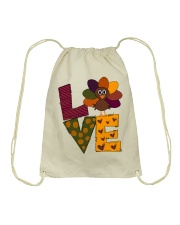 THANKSGIVING TEACHER Drawstring Bag thumbnail