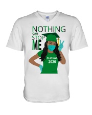 KELLY GREEN - NOTHING CAN STOP ME V-Neck T-Shirt tile