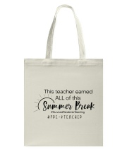 PRE-K TEACHER Tote Bag tile