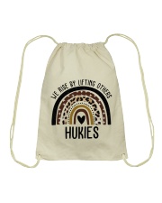 HUSKIES Drawstring Bag tile