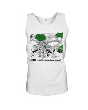 JUNE CAN'T COME TOO SOON Unisex Tank tile