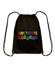 SUBSTITUTE TEACHER DESIGN Drawstring Bag thumbnail
