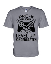 PRE-K LEVEL UNLOCKED V-Neck T-Shirt tile