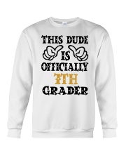 THIS DUDE IS OFFICIALLY 7TH GRADER Crewneck Sweatshirt tile