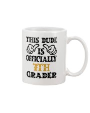 THIS DUDE IS OFFICIALLY 7TH GRADER Mug tile