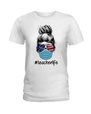 TEACHER 2020 LIFE Ladies T-Shirt thumbnail