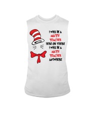 BE A MATH TEACHER Sleeveless Tee thumbnail