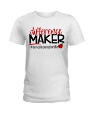 SCHOOL COUNSELOR LIFE Ladies T-Shirt thumbnail