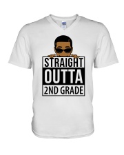 2ND GRADE BOY V-Neck T-Shirt tile