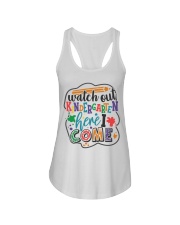 KINDERGARTEN Ladies Flowy Tank thumbnail