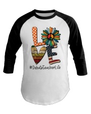 DEBATE TEACHER Baseball Tee tile