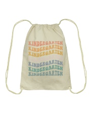 KINDERGARTEN Drawstring Bag tile