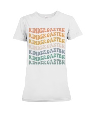 KINDERGARTEN Premium Fit Ladies Tee tile