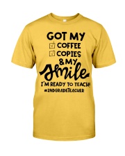2nd Grade Teacher Classic T-Shirt front