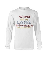 1st Grade Teacher Long Sleeve Tee tile