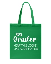 3RD GRADER Tote Bag tile