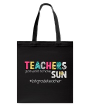 1ST GRADE TEACHER Tote Bag tile