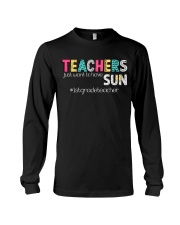 1ST GRADE TEACHER Long Sleeve Tee tile