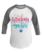SUMMER VACATION - TEACHER OFF-DUTY Baseball Tee tile