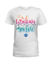 SUMMER VACATION - TEACHER OFF-DUTY Ladies T-Shirt tile