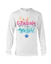 SUMMER VACATION - TEACHER OFF-DUTY Long Sleeve Tee tile