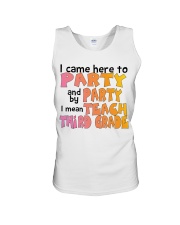 3rd Grade Unisex Tank tile