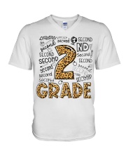 2nd Grade V-Neck T-Shirt tile