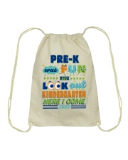 PRE-K WAS FUN Drawstring Bag tile