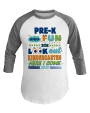 PRE-K WAS FUN Baseball Tee tile