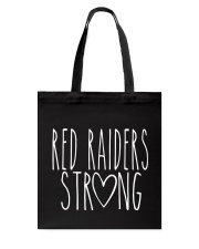 RED RAIDERS STRONG Tote Bag tile