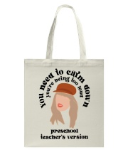 PRESCHOOL TEACHER Tote Bag tile