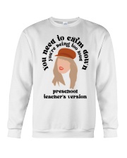 PRESCHOOL TEACHER Crewneck Sweatshirt tile