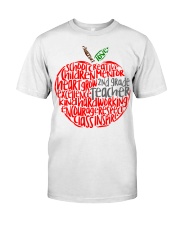 2ND GRADE APPLE Classic T-Shirt front