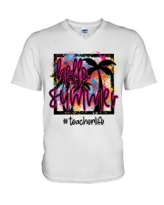 TEACHER V-Neck T-Shirt tile