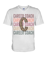 CAREER COACH V-Neck T-Shirt tile