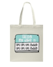 Um Um Um Teacher Tote Bag tile
