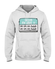 Um Um Um Teacher Hooded Sweatshirt tile