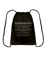KINDERGARTEN Drawstring Bag tile