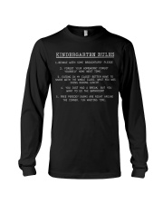 KINDERGARTEN Long Sleeve Tee tile