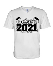 JUNIOR FUTURE CLASS OF 2021 V-Neck T-Shirt tile