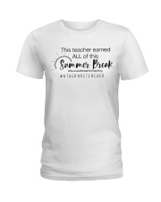 4TH GRADE TEACHER Ladies T-Shirt tile