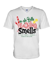 Teacher V-Neck T-Shirt tile