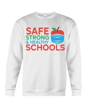 SAFE STRONG HEALTH SCHOOLS Crewneck Sweatshirt tile