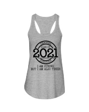 TEACHER Ladies Flowy Tank tile
