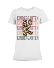 KINDERGARTEN Premium Fit Ladies Tee tile