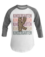 KINDERGARTEN Baseball Tee tile